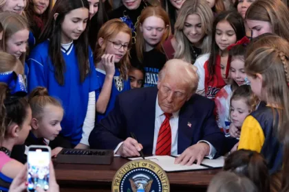 President takes bold action to protect fairness in women's sports, ensuring Title IX compliance and barring male participation in female categories.