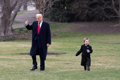 President Trump and Elon Musk’s son, Lil X, shared a heartwarming walk to Marine One, sparking a viral sensation. See how this tender moment captivated millions on ThriveNews.co.