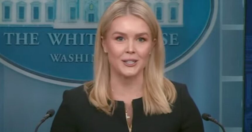 White House Press Secretary Caroline Leavitt praised President Trump’s historic speech, criticized Democrats’ “disgraceful” behavior, and addressed tariffs in a March 5, 2025, briefing. Read key takeaways from the contentious session.