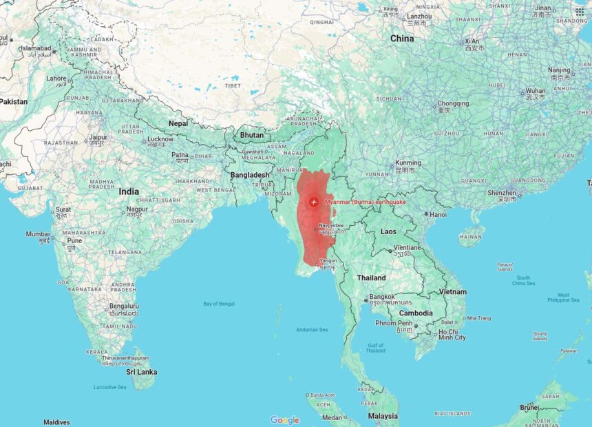 Myanmar earthquake