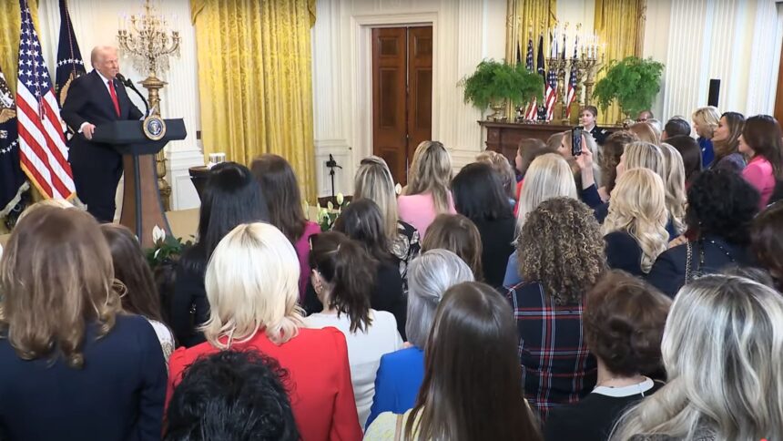 Trump celebrates Women’s History Month, emphasizing biology defines gender: 'If you’re born with male DNA, you can never become a woman.' Plus, AG Pam Bondi’s crime crackdown shines.