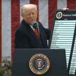 On April 2, 2025, President Trump declared "Liberation Day," signing an executive order for reciprocal tariffs to revive American industry. Read about his vision to make America wealthy again at Thrivenews.co.