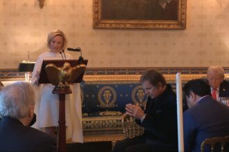The White House Easter Dinner 2025 celebrated faith with prayers, music by Charles Billingsley, and remarks from President Trump, Pastor Paula White, and Reverend Franklin Graham, highlighting the resurrection and religious liberty.
