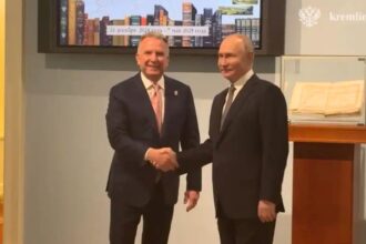 Trump's envoy Steve Witkoff meets Russian officials in St. Petersburg to push for a Ukraine ceasefire, with talks escalating as new U.S. sanctions loom by April's end.