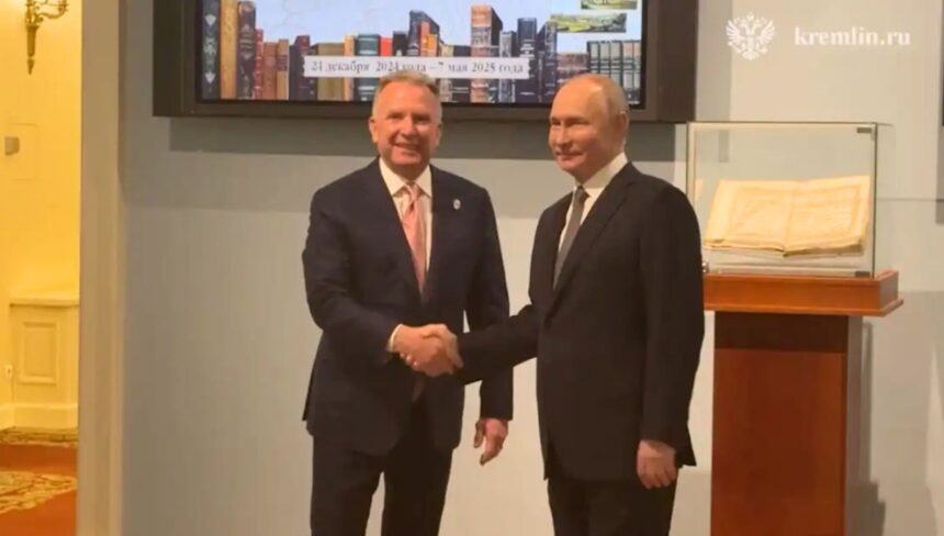 Trump's envoy Steve Witkoff meets Russian officials in St. Petersburg to push for a Ukraine ceasefire, with talks escalating as new U.S. sanctions loom by April's end.