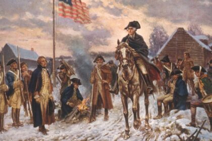 General George Washington, Commander-in-Chief of the Continental Army, whose reverence for God shaped his leadership in war and in peace.