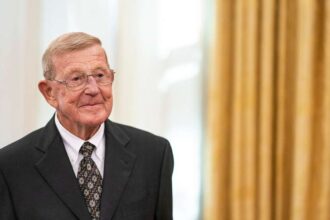 Legendary coach Lou Holtz is remembered not only for his football legacy but for his outspoken Christian faith and his call for America to restore faith, family, and moral values.