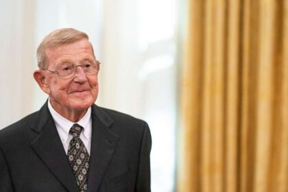 Legendary coach Lou Holtz is remembered not only for his football legacy but for his outspoken Christian faith and his call for America to restore faith, family, and moral values.