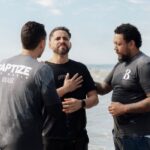 Leaders in Brazil baptize a believer as part of Baptize the World, a global movement that has inspired nations to join together in unity and take ownership of bringing public declarations of faith to their own communities.