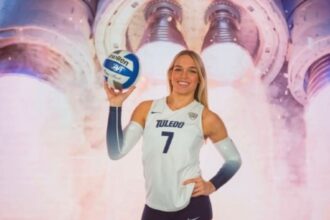 University of Toledo volleyball player Janelle Green.