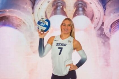 University of Toledo volleyball player Janelle Green.