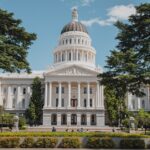 California government building illustrating Costa Mesa city employee compensation decisions