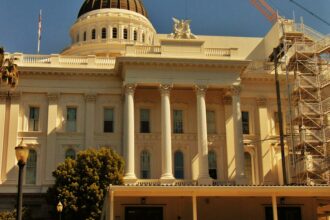 California State Capitol building in Sacramento