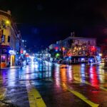 City street at night illustrating a fatal hit-and-run investigation in Long Beach