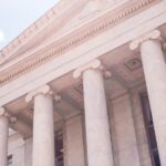 Federal government building illustrating an investigation into a reported FBI data breach