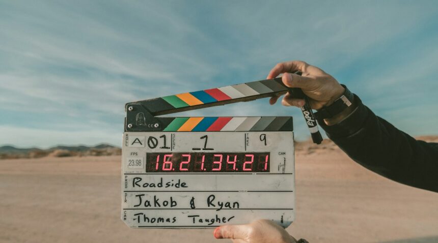 Film production clapperboard representing The Chosen Season 6