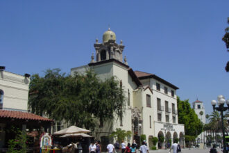 Historic Olvera Street in Los Angeles.