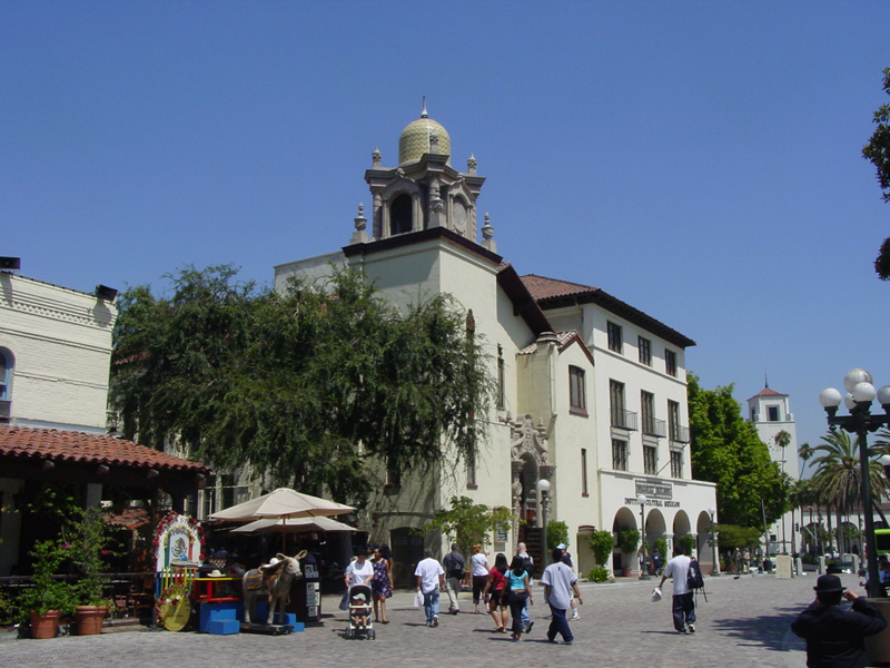 Historic Olvera Street in Los Angeles.