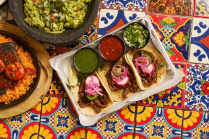 Modern Mexican food spread, illustrative photo