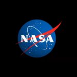 NASA insignia against a star-filled space background