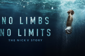 No Limbs No Limits: The Nick V Story official promotional artwork featuring Nick Vujicic