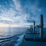 Oil tanker traveling at sea as energy markets react to Iran negotiations