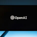 OpenAI logo displayed on a computer screen.