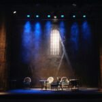 Performing arts theater stage