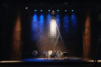 Performing arts theater stage