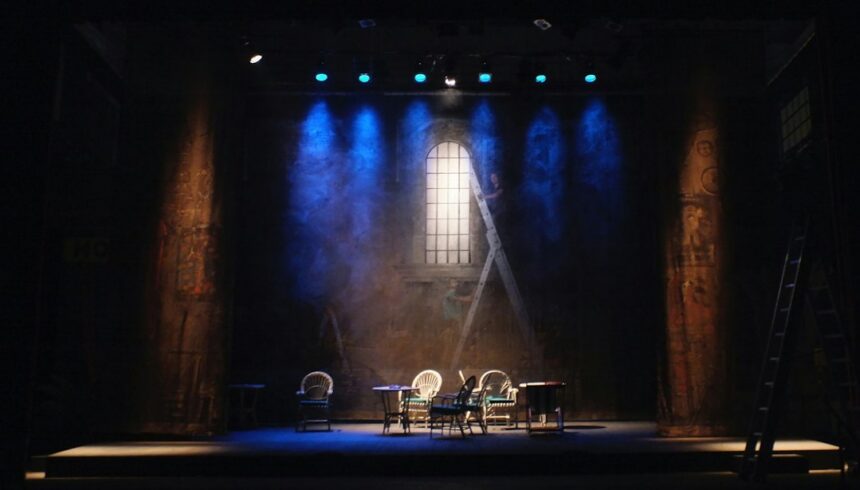 Performing arts theater stage