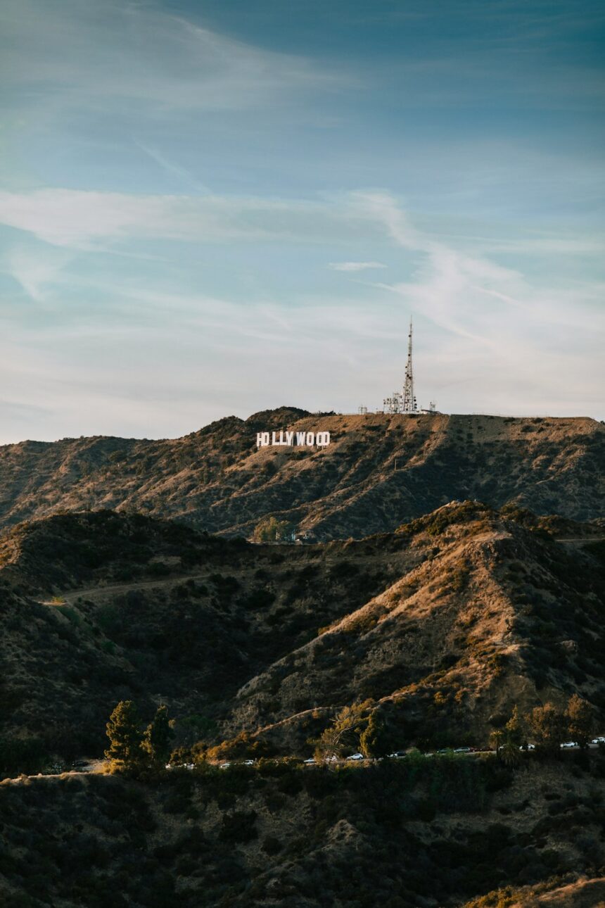 Remote observation tower in dry hills illustrating wildfire detection technology
