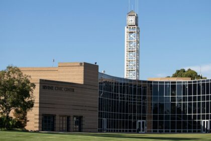 Representative civic building exterior for Irvine city government coverage