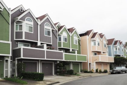 Residential housing illustrating Costa Mesa's updated housing plan