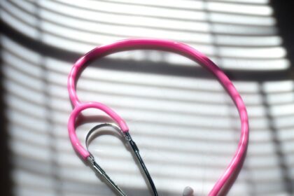 Stethoscope representing medical practice and professional conscience