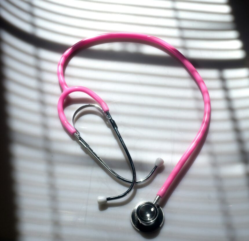 Stethoscope representing medical practice and professional conscience