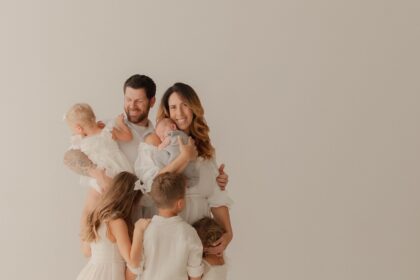 Tessa Bulzan and family