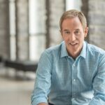 Andy Stanley smiling in an archival portrait.