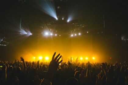 Concert crowd, illustrative photograph; not Skillet