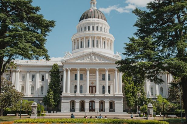 Domed government building, illustrative file photograph