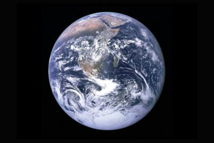 Earth seen from space, illustrative image; not ICEYE imagery