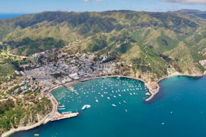 File photo of Avalon harbor on Catalina Island; not the crash scene