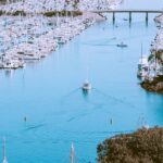 File photo of Dana Point Harbor; not a photograph of a posted warning
