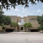 Highland Park United Methodist Church Family Activity Center in University Park, Texas, photographed in July 2016.