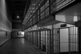 Prison interior; illustrative photograph, not Riverbend prison