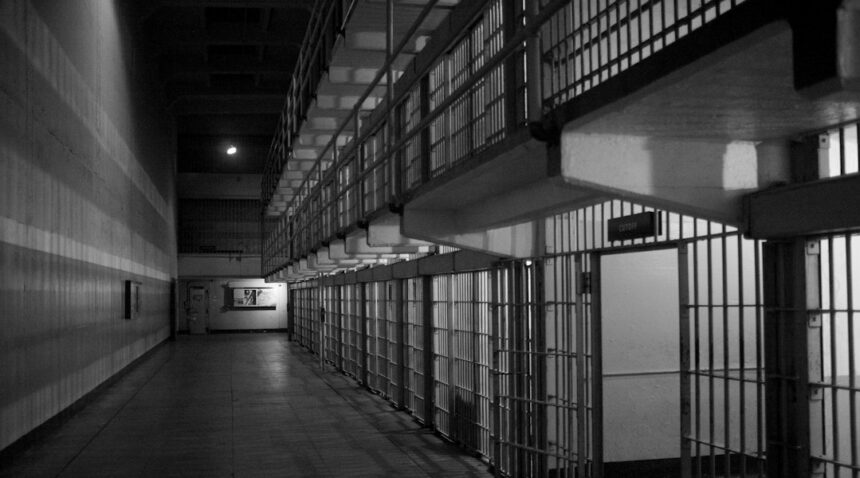 Prison interior; illustrative photograph, not Riverbend prison