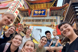 Rebeca Couto, a Portuguese violinist serving as a missionary in Japan.