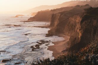 Rocky California coastline, illustrative file photograph