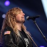 Sean Feucht performing at AmericaFest in Phoenix, Arizona, on December 19, 2021; file photograph