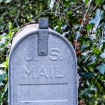 U.S. Mail mailbox; illustrative photograph
